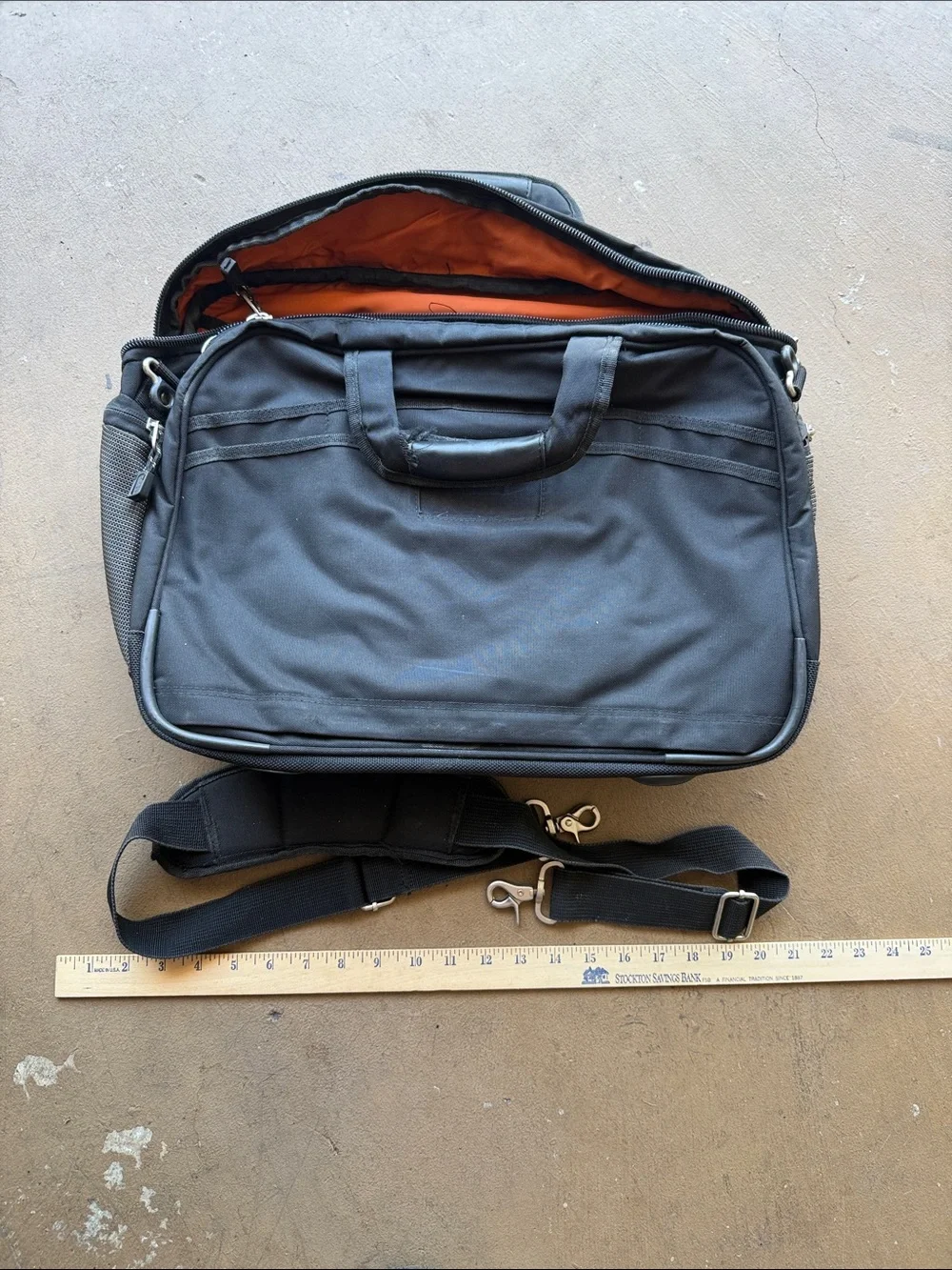 eBags Black Men's Travel Briefcase - Durable Carry Bag
